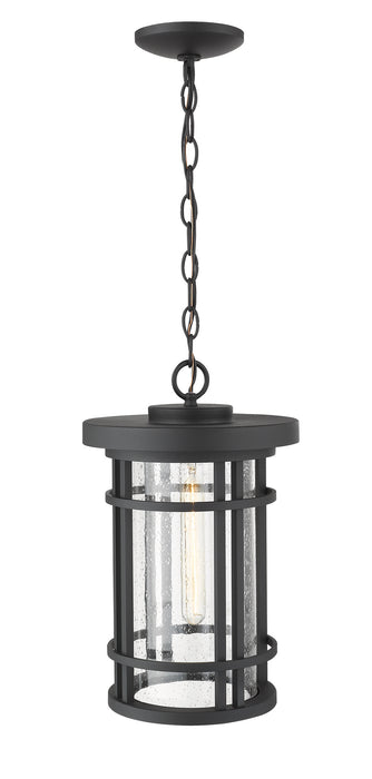 Z-Lite 570CHB-BK Jordan One Light Outdoor Chain Mount Ceiling Fixture, Black Alternate Image 2.jpg