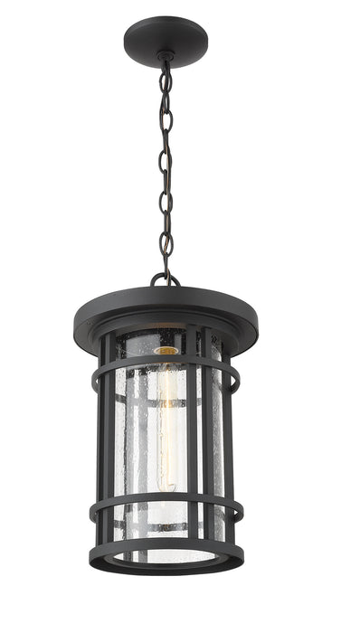 Z-Lite 570CHB-BK Jordan One Light Outdoor Chain Mount Ceiling Fixture, Black Alternate Image 3.jpg