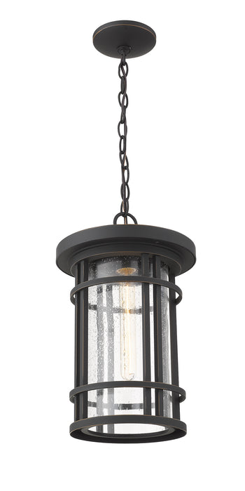 Z-Lite 570CHB-ORB Jordan One Light Outdoor Chain Mount Ceiling Fixture, Oil Rubbed Bronze Alternate Image.jpg