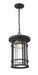 Z-Lite 570CHB-ORB Jordan One Light Outdoor Chain Mount Ceiling Fixture, Oil Rubbed Bronze Alternate Image.jpg