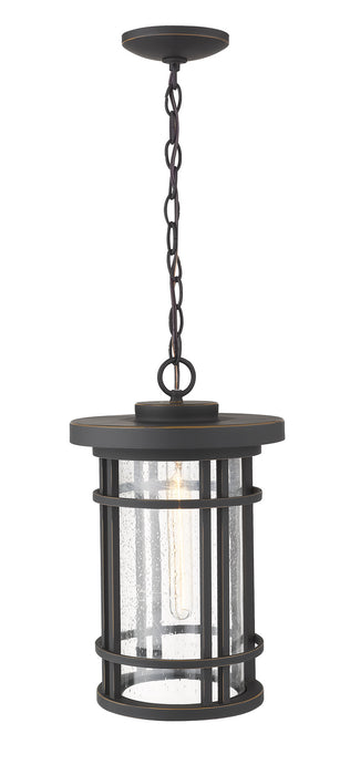 Z-Lite 570CHB-ORB Jordan One Light Outdoor Chain Mount Ceiling Fixture, Oil Rubbed Bronze Alternate Image 2.jpg