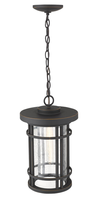 Z-Lite 570CHB-ORB Jordan One Light Outdoor Chain Mount Ceiling Fixture, Oil Rubbed Bronze Alternate Image 3.jpg