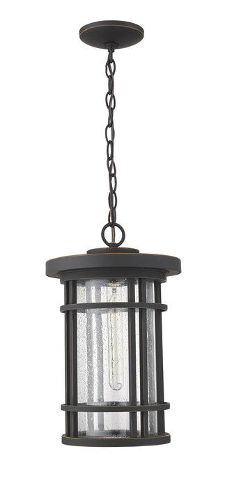 Z-Lite 570CHB-ORB Jordan One Light Outdoor Chain Mount Ceiling Fixture, Oil Rubbed Bronze Alternate Image 4.jpg