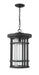 Z-Lite 570CHXL-BK Jordan One Light Outdoor Chain Mount Ceiling Fixture, Black Alternate Image 4.jpg