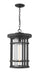 Z-Lite 570CHXL-BK Jordan One Light Outdoor Chain Mount Ceiling Fixture, Black Main Image.jpg