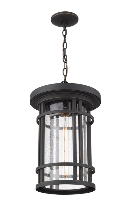 Z-Lite 570CHXL-ORB Jordan One Light Outdoor Chain Mount Ceiling Fixture, Oil Rubbed Bronze Alternate Image.jpg