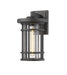 Z-Lite 570M-BK Jordan One Light Outdoor Wall Sconce, Black Main Image.jpg