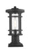 Z-Lite 570PHM-533PM-BK Jordan One Light Outdoor Pier Mount, Black Main Image.jpg