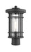 Z-Lite 570PHM-BK Jordan One Light Outdoor Post Mount, Black Alternate Image.jpg