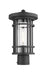 Z-Lite 570PHM-BK Jordan One Light Outdoor Post Mount, Black Alternate Image 2.jpg