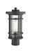 Z-Lite 570PHM-BK Jordan One Light Outdoor Post Mount, Black Alternate Image 3.jpg