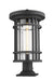 Z-Lite 570PHXL-533PM-BK Jordan One Light Outdoor Pier Mount, Black Alternate Image 3.jpg