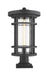 Z-Lite 570PHXL-533PM-BK Jordan One Light Outdoor Pier Mount, Black Main Image.jpg