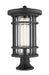 Z-Lite 570PHXL-553PM-BK Jordan One Light Outdoor Pier Mount, Black Alternate Image 3.jpg