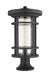 Z-Lite 570PHXL-553PM-BK Jordan One Light Outdoor Pier Mount, Black Alternate Image 4.jpg