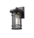 Z-Lite 570S-BK Jordan One Light Outdoor Wall Sconce, Black Alternate Image 2.jpg