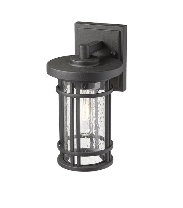 Z-Lite 570S-BK Jordan One Light Outdoor Wall Sconce, Black Alternate Image 3.jpg