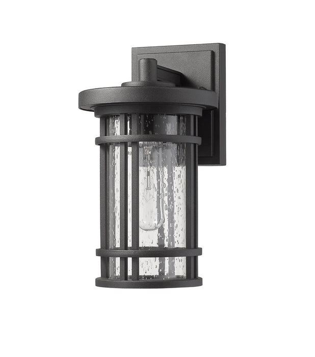 Z-Lite 570S-BK Jordan One Light Outdoor Wall Sconce, Black Alternate Image 4.jpg