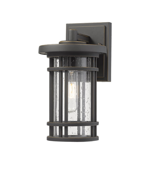 Z-Lite 570S-ORB Jordan One Light Outdoor Wall Sconce, Oil Rubbed Bronze Main Image.jpg