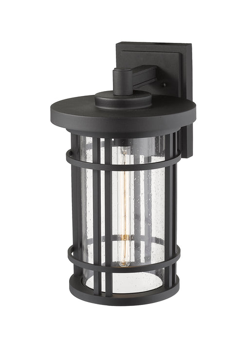 Z-Lite 570XL-BK Jordan One Light Outdoor Wall Sconce, Black Alternate Image 3.jpg