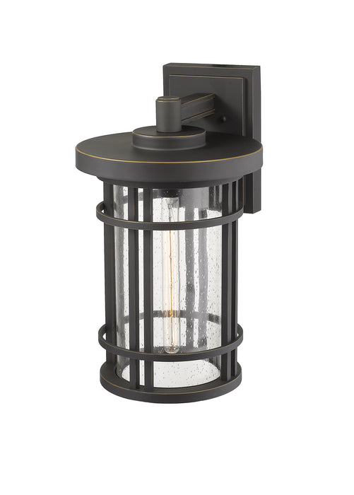 Z-Lite 570XL-ORB Jordan One Light Outdoor Wall Sconce, Oil Rubbed Bronze Alternate Image 3.jpg