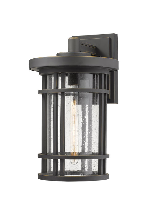 Z-Lite 570XL-ORB Jordan One Light Outdoor Wall Sconce, Oil Rubbed Bronze Main Image.jpg