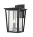 Z-Lite 571B-BK Seoul Two Light Outdoor Wall Sconce, Black Main Image.jpg