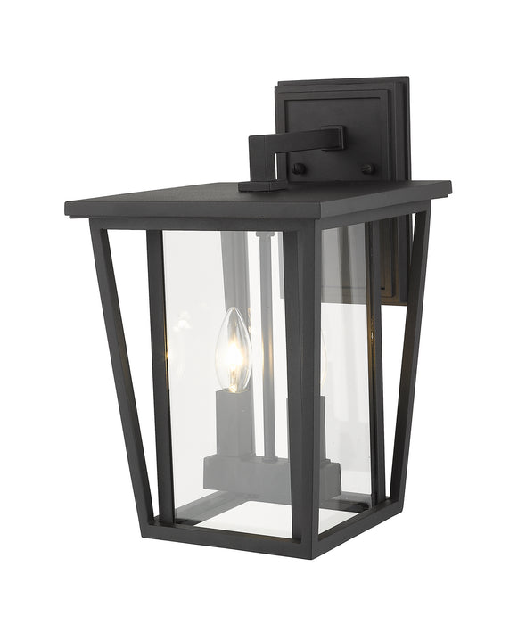 Z-Lite 571M-BK Seoul Two Light Outdoor Wall Sconce, Black Alternate Image.jpg