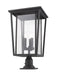 Z-Lite 571PHXLR-533PM-ORB Seoul Three Light Outdoor Pier Mount, Oil Rubbed Bronze Main Image.jpg