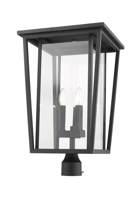 Z-Lite 571PHXLR-BK Seoul Three Light Outdoor Post Mount, Black Alternate Image 3.jpg