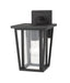 Z-Lite 571S-BK Seoul One Light Outdoor Wall Sconce, Black Alternate Image.jpg