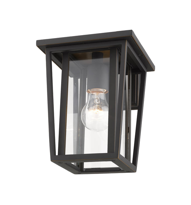 Z-Lite 571S-ORB Seoul One Light Outdoor Wall Sconce, Oil Rubbed Bronze Alternate Image 3.jpg