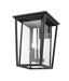 Z-Lite 571XL-BK Seoul Three Light Outdoor Wall Sconce, Black Alternate Image 3.jpg