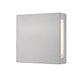 Z-Lite 572B-SL-LED Quadrate LED Outdoor Wall Sconce, Silver Alternate Image 3.jpg