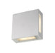 Z-Lite 572S-SL-LED Quadrate LED Outdoor Wall Sconce, Silver Alternate Image.jpg