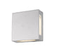 Z-Lite 572S-SL-LED Quadrate LED Outdoor Wall Sconce, Silver Alternate Image 2.jpg