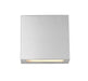 Z-Lite 573B-SL-LED Quadrate LED Outdoor Wall Sconce, Silver Alternate Image 2.jpg