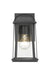 Z-Lite 574S-BK Millworks One Light Outdoor Wall Sconce, Black Alternate Image.jpg