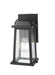 Z-Lite 574S-BK Millworks One Light Outdoor Wall Sconce, Black Alternate Image 3.jpg