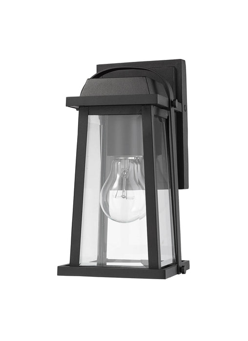 Z-Lite 574S-BK Millworks One Light Outdoor Wall Sconce, Black Alternate Image 4.jpg