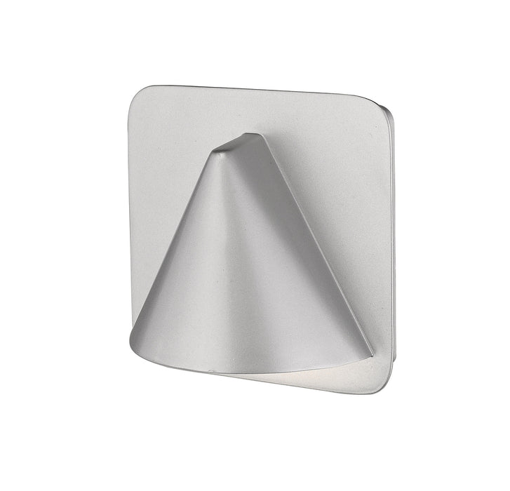 Z-Lite 578SL-LED Obelisk LED Outdoor Wall Sconce, Silver Alternate Image.jpg