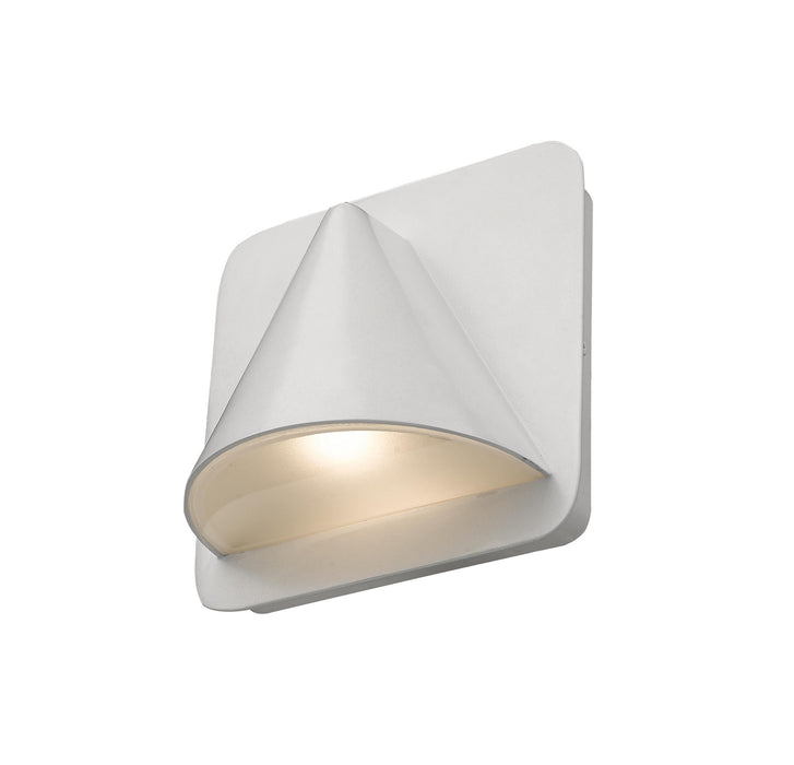 Z-Lite 578WH-LED Obelisk LED Outdoor Wall Sconce, White Alternate Image 2.jpg