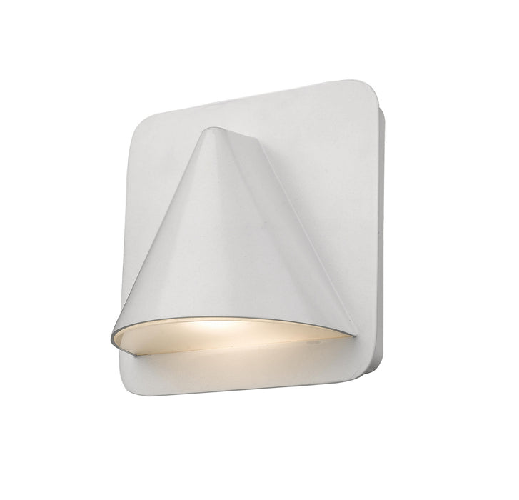 Z-Lite 578WH-LED Obelisk LED Outdoor Wall Sconce, White Alternate Image 3.jpg