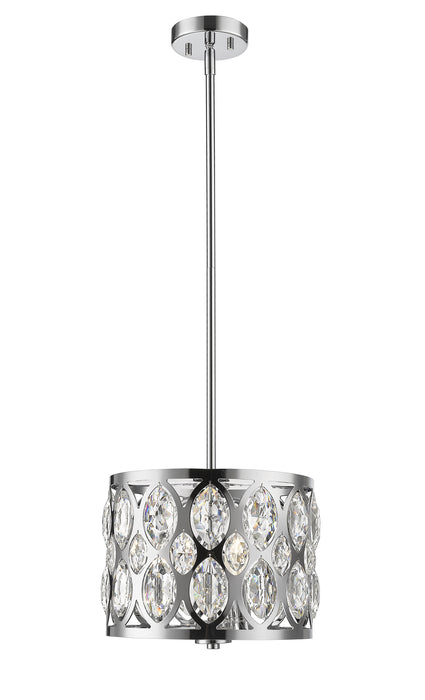 Z-Lite 6010-12CH Dealey Three Light Chandelier, Chrome Main Image.jpg