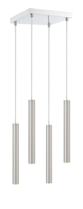 Z-Lite 917MP12-BN-LED-4SCH Forest LED Island Pendant, Chrome Alternate Image 2.jpg