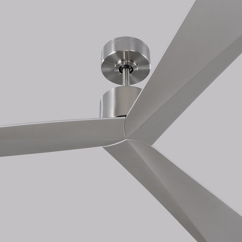 Visual Comfort Fan 3ADR60BS Adler 60 Ceiling Fan, Brushed Steel Alternate Image 2.jpg