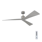 Visual Comfort Fan 3ADR60BS Adler 60 Ceiling Fan, Brushed Steel Alternate Image 4.jpg