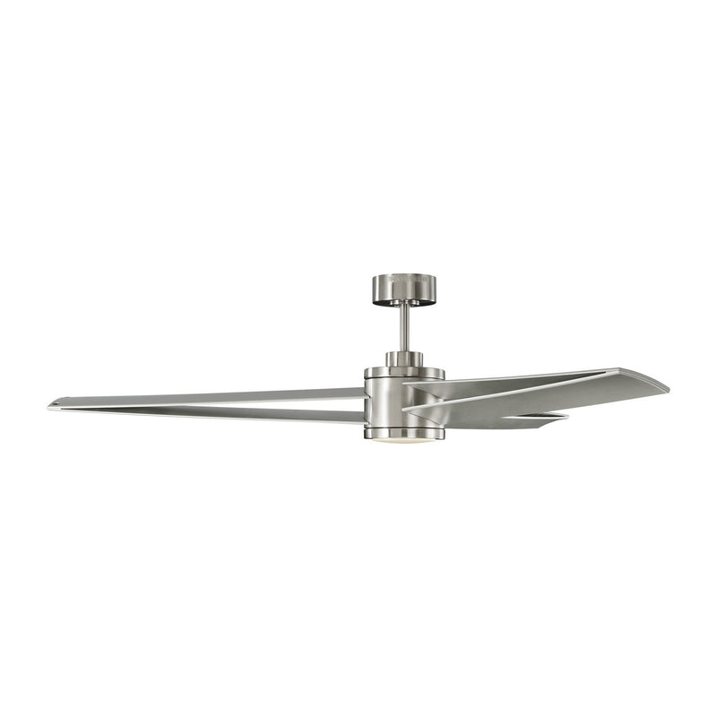 Visual Comfort Fan 3AMR60BSD Armstrong 60 Ceiling Fan, Brushed Steel Alternate Image 2.jpg