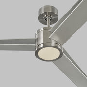 Visual Comfort Fan 3AMR60BSD Armstrong 60 Ceiling Fan, Brushed Steel Alternate Image 3.jpg