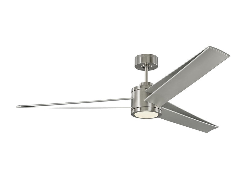 Visual Comfort Fan 3AMR60BSD Armstrong 60 Ceiling Fan, Brushed Steel Main Image.jpg
